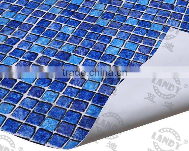 Superior suitable anti-corrosion mesh pvc pool liner