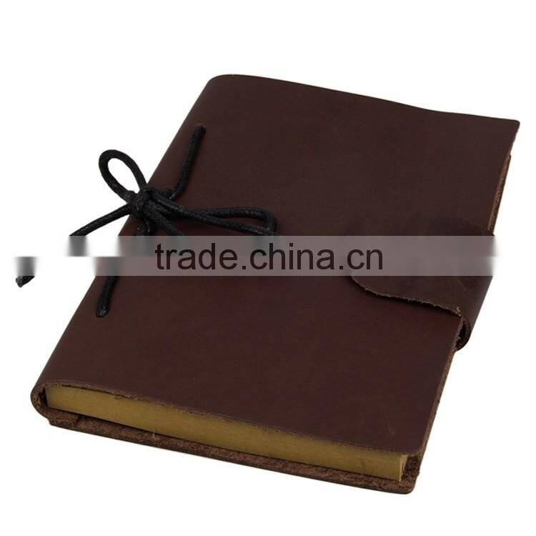 Wholesale Handmade Leather Journal Notebook Cover with String