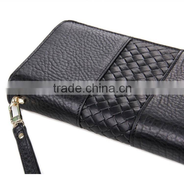 Durable hot sale crazy horse leather wallet for man China manufacturer