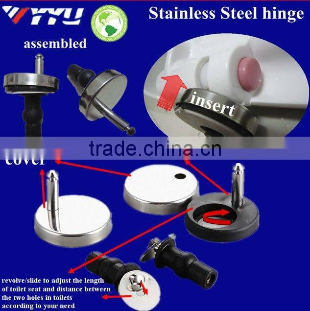 1051 stainless steel part pp fancy toilet seat cover