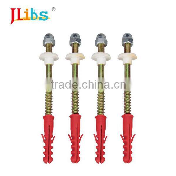 double side plastic pipe clip with screw