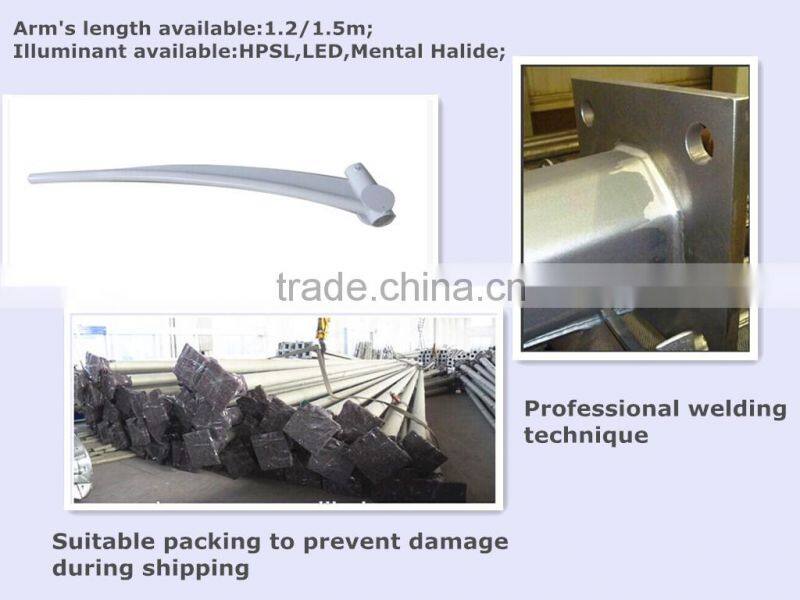 Single Arm Street Light Pole for sale