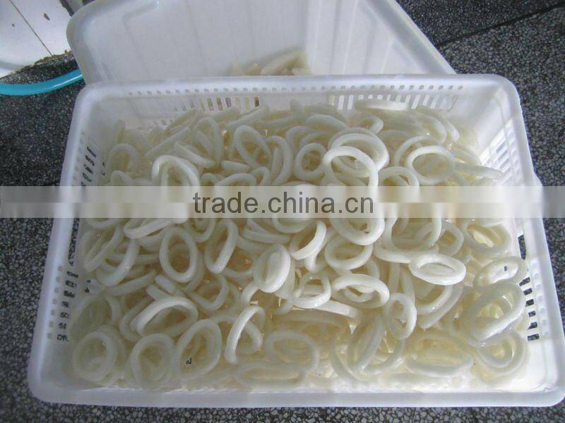 Frozen squid rings