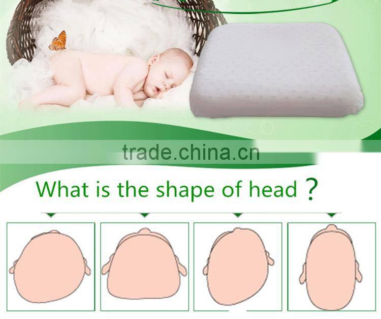 Natural Latex Shaping Neck Pillow Comfortable Bedding Baby Pillow
