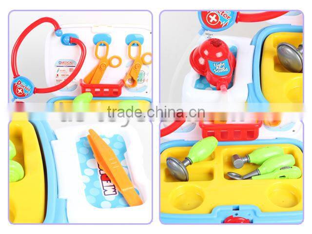 New product 2 in 1 sliding ride on car small doctor cart toy with light and music
