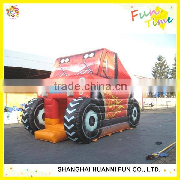 PVC 0.5MM customized Inflatable truck model Water Slide price