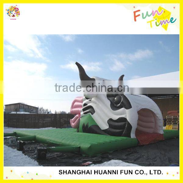 inflatable floating water slide, aqua slide, lake inflatable water slides
