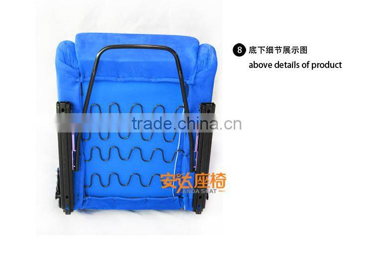 Adjustable RECARO Racing Seats/Sport Seats Blue Suede Car Seat SPD