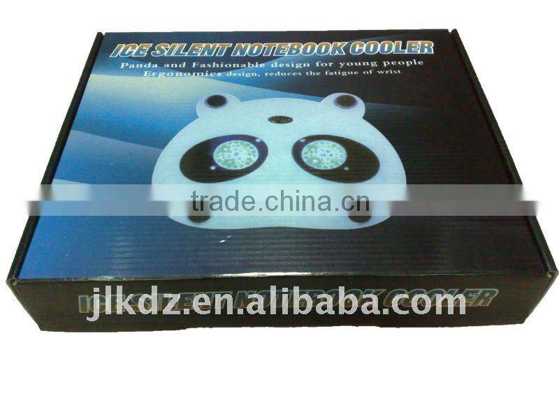 Hot promptional gift good cooling effect laptop reviews with led blue light