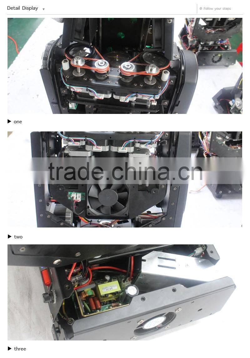 rotating disco light 280W 10R DMX 3in1 Spot Beam Wash Move Head Light LED