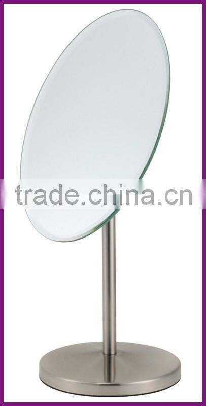 hot sale standing l shaped acrylic cosmetic mirror manufacturer