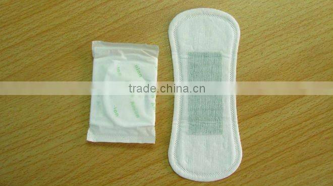 150mm blue core Anion panty liner from China