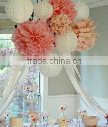 hanging magic tissue beauty paper flower