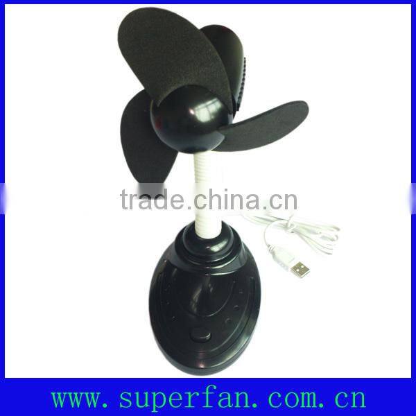 Colorful Mini desk fan with USB connection