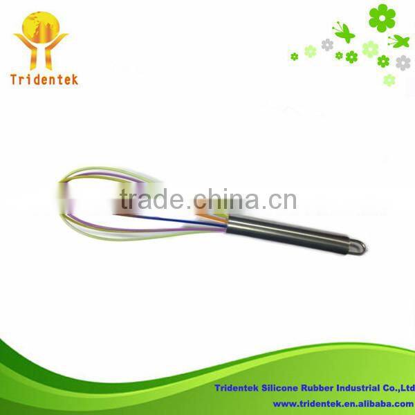 High Quality Food Grade Kitchen Tools Egg Whisk, Silicone Stirrers