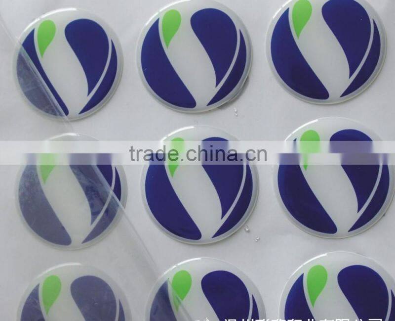 Eco-friendly Nice Epoxy Resin Self Adhesive Dome Sticker