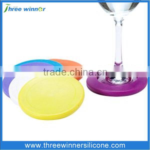 cute wine accessory food grade custom silicone wine accessory