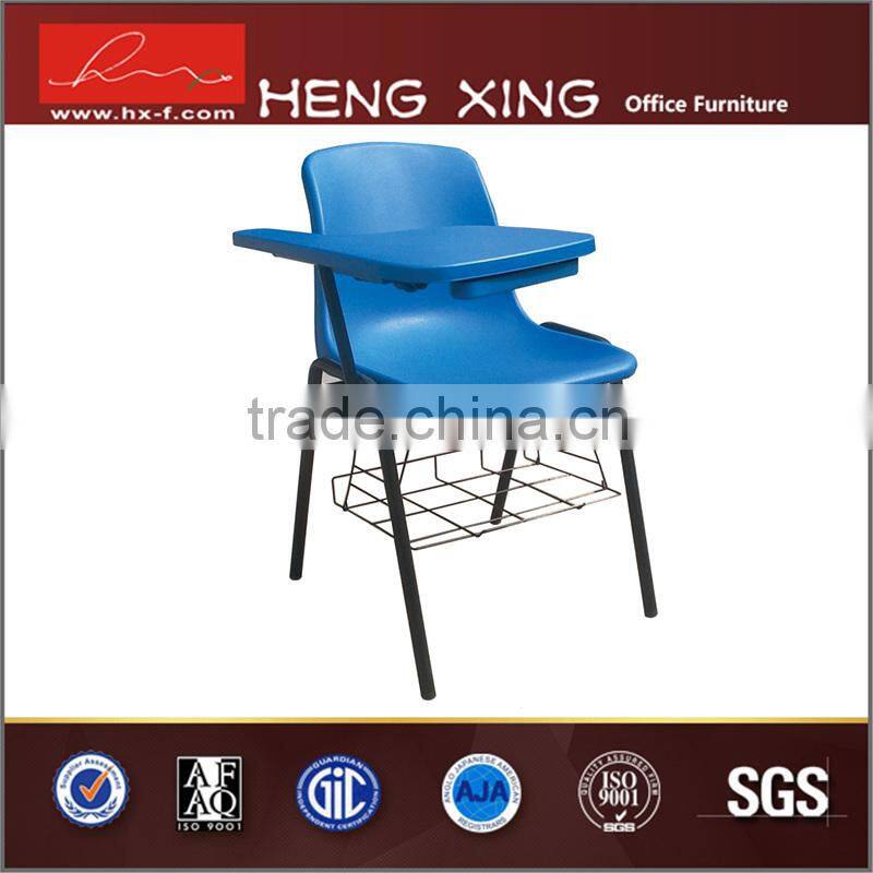 Space saving furniture living room foldable chair , training chair , metal chair