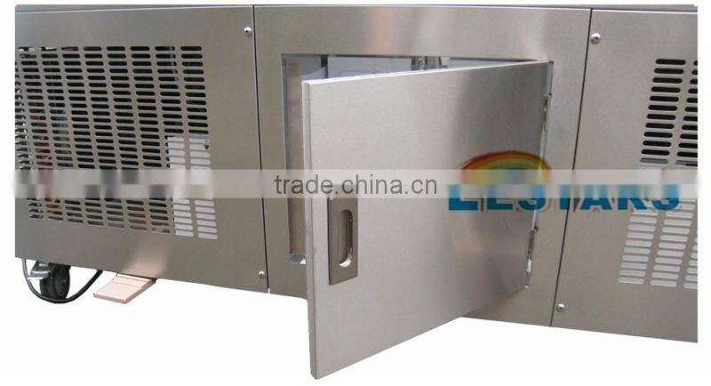 2016 New Style -30 C degree Fried Ice Cream Machine double pans