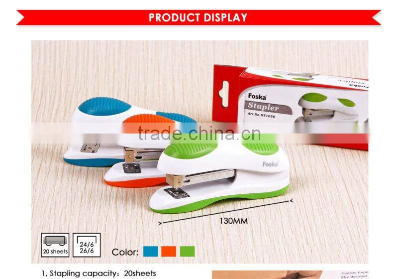 Half Strip Plastic 24/6 26/6 Stapler
