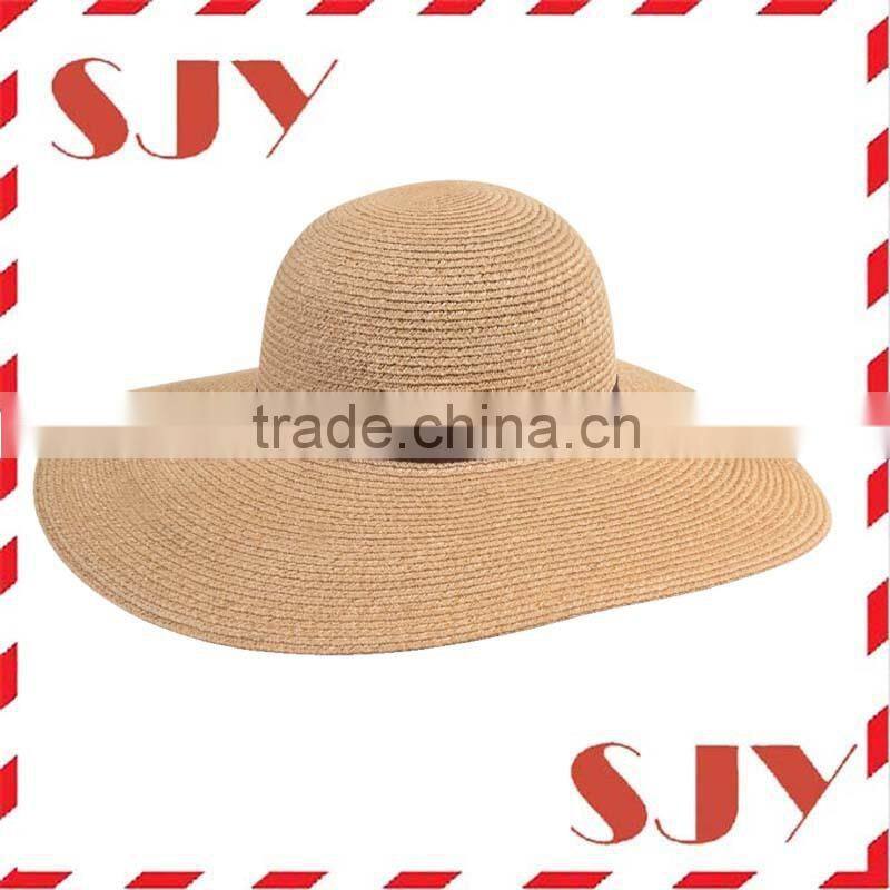 Women Wide Brim foldable cheap summer beach hats