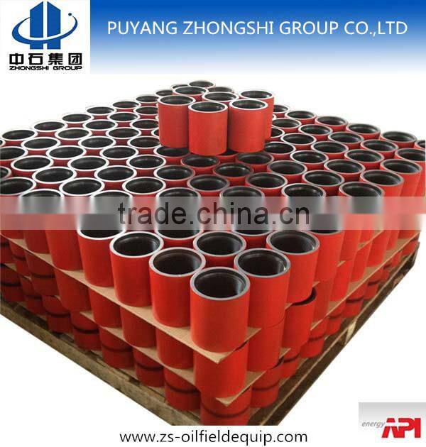 API 5CT Oilfield Cementing BTC Casing Coupling, Buttress Thread Connection Casing Coupling