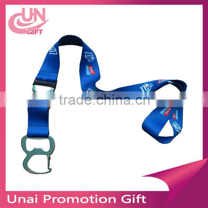 Hot Sale Beer lanyard with bottle opener