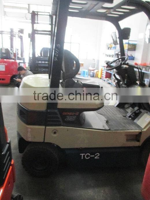 Toyota electric forklift 2.5 ton for sale, used forklift battery