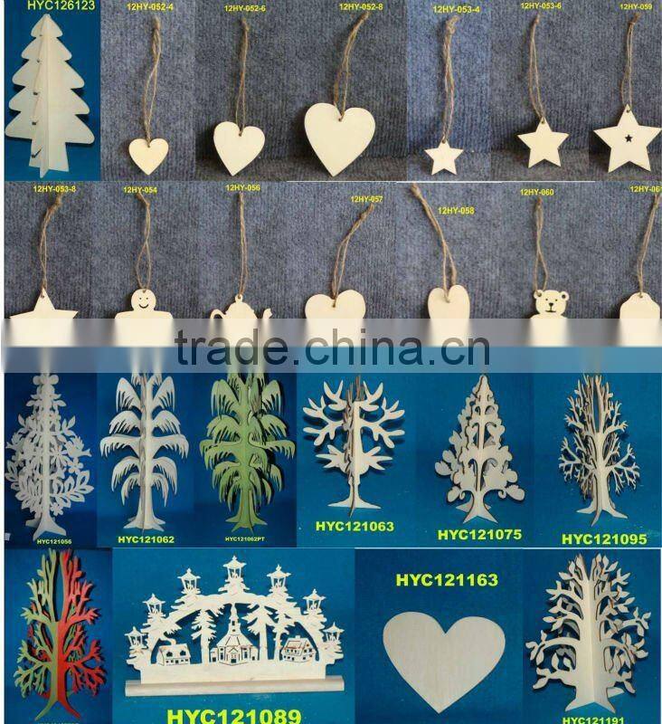 custome OEM&ODM FSC&SA8000 handmade wooden decoer