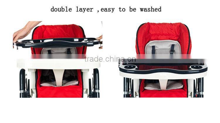 EN14988 CE approved baby high chair metal chair
