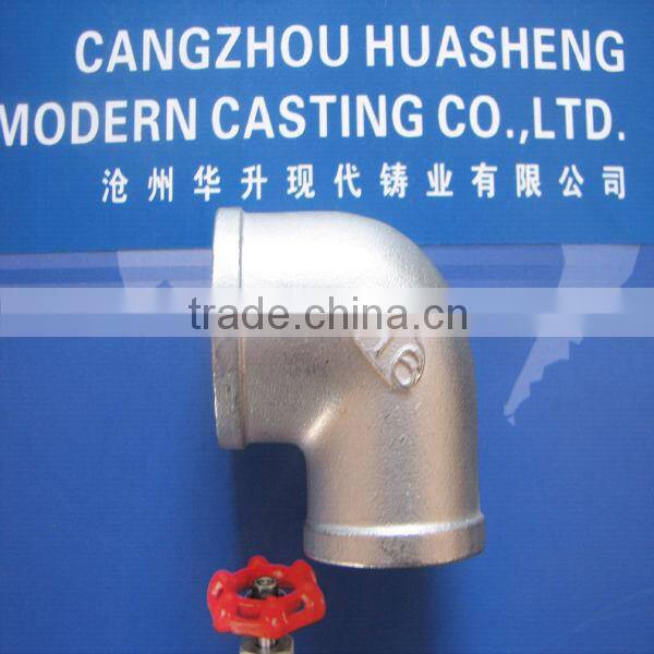 304 316 stainless steel 1/8-4inch elbow