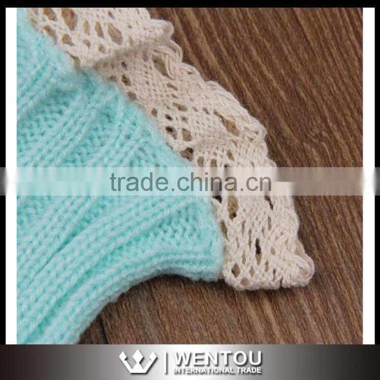 Winter Soft Cuffs Knitted Crochet Women Boot Sock Cuffs
