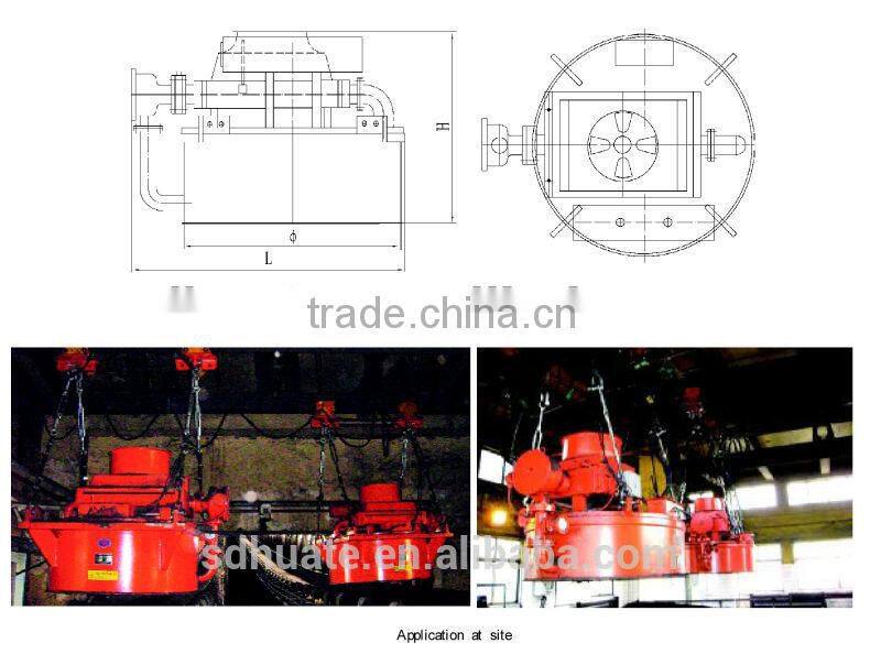 HUATE Series RCDEJ: Forced Oil Circulation Electric magnetic Iron Separator