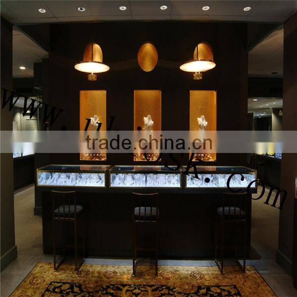 Manufacture glass jewelry display cases wholesale