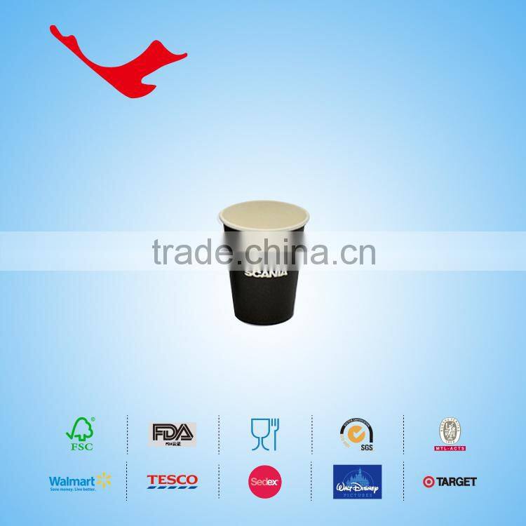 Papers Manufacturer 2.5oz-16oz PE Coated Disposable solid colored design your own paper cups for coffee,ice cream & drink