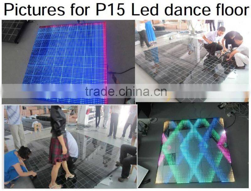 Stage Used LED Curtain Display Video Screen/ RGB Glass Window LED Display