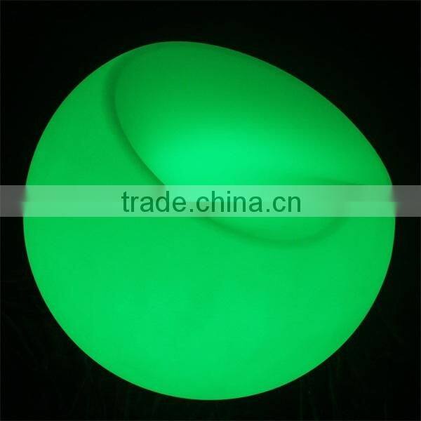 color change waterproof plastic Led Sofa Bench with remote control