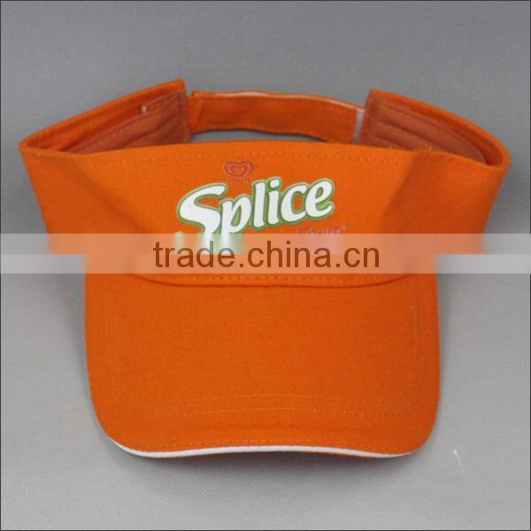 summer sun visor cap/blank visor cap