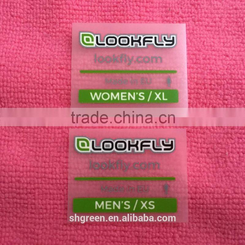 Anti-washed transfer sticker for fabric curtain/pillow