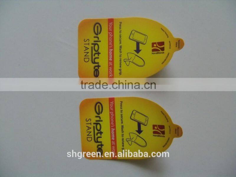 Die cut gum paper sticker