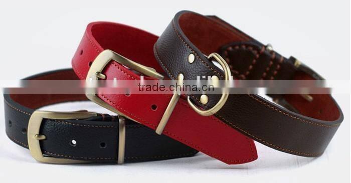 Private Labelling Unique Importers Of Pet Accessories Big Pet First Class Dog Leather Collars