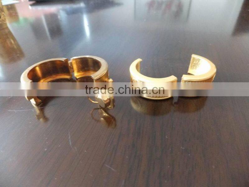 High-quality golden plating metal wine collar tag for XO,cognac,VSOP,Vodka