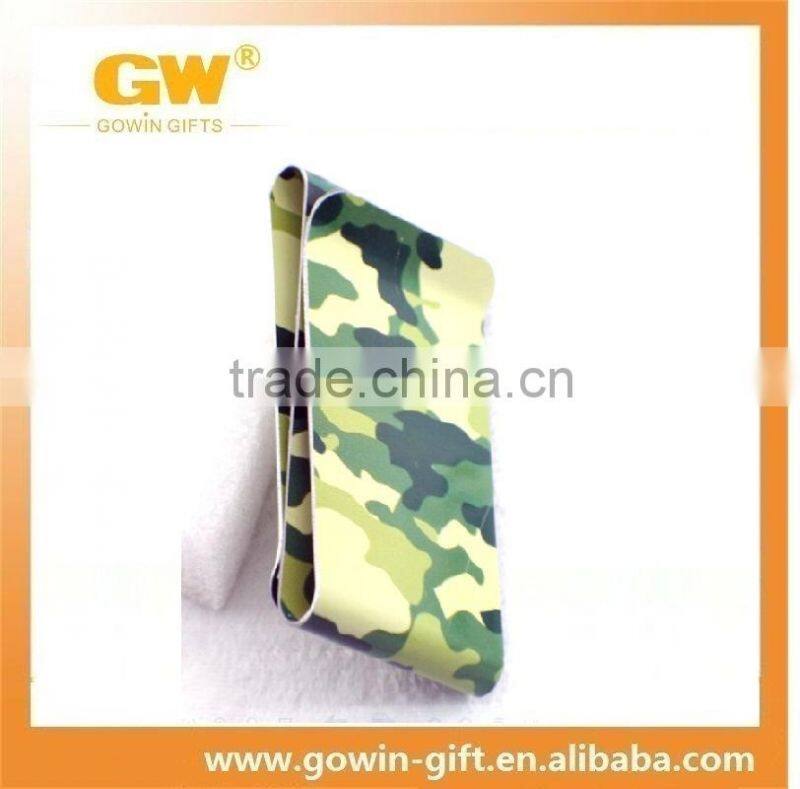 Custom metal promotional etching money clip