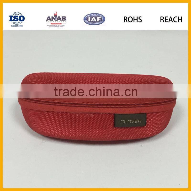 Custom Hard Fancy Shell Shape Nylon Glasses Case with Zipper