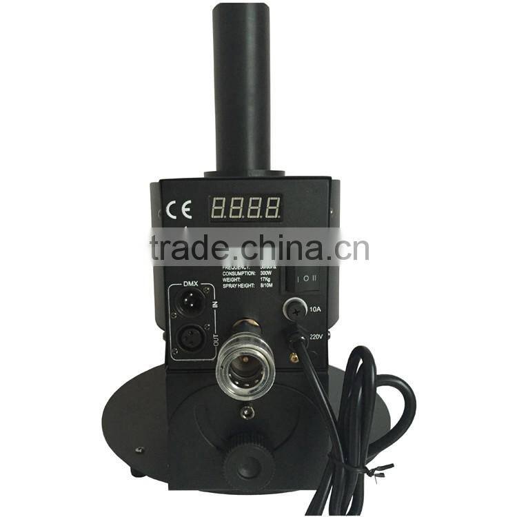 DMX512 Shooting Up 8-10 Meter CO2 Jet Column Machine 3in1 RGB 18x3w CO2 Cannon Smoke Machine 250w LED CO2 Jet Machine