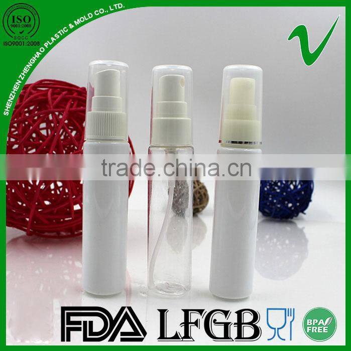 PET clear travel refillable spray bottle for perfume hotsale