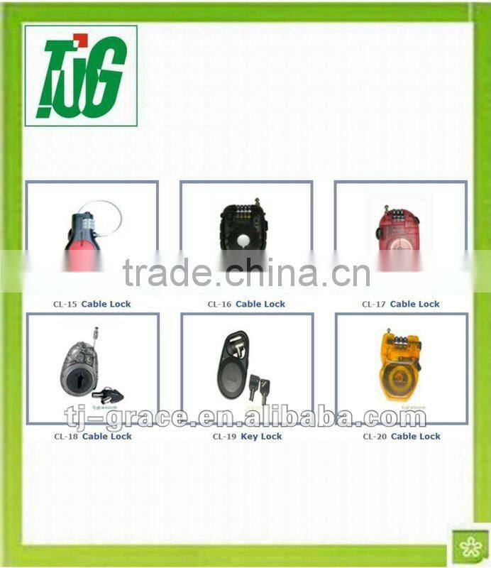 Retractable Cable lock, Bicycle Lock