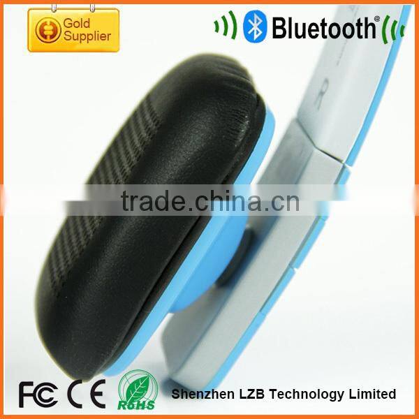 Hot selling bluetooth leather headset wireless for smartphone