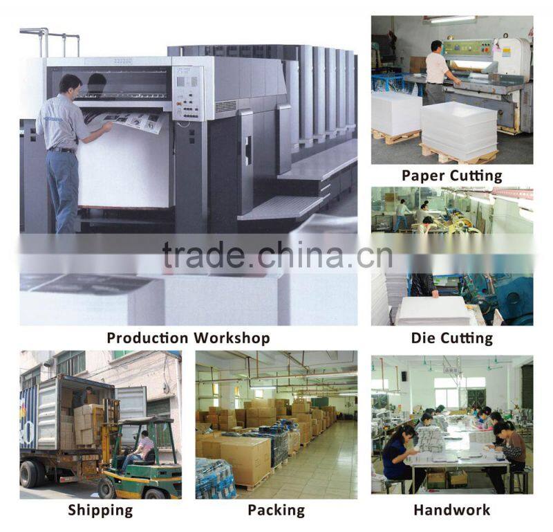 template cardboard paper display colorful box with hook