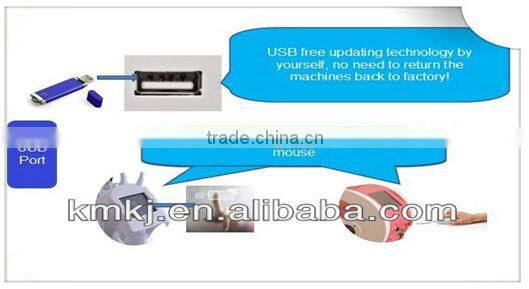 7 handles in one cavitation,lipolysis,vacuum,bipolar rf & tripolar rf multifunction beauty equipment